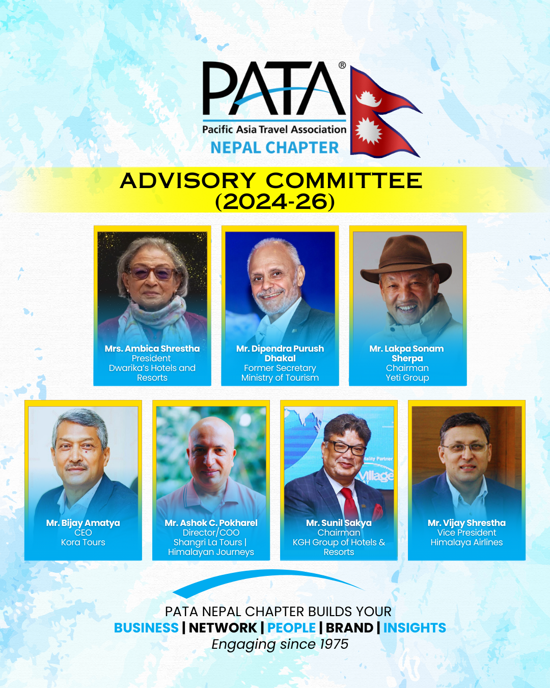 Announcing the Esteemed Advisory Committee